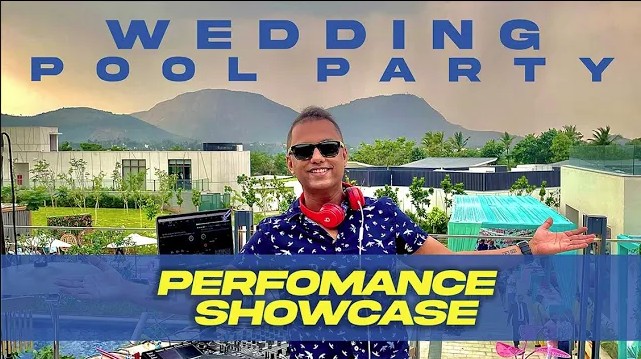 Wedding Pool Party — JW Marriott, Golfshire, Nandi Hills