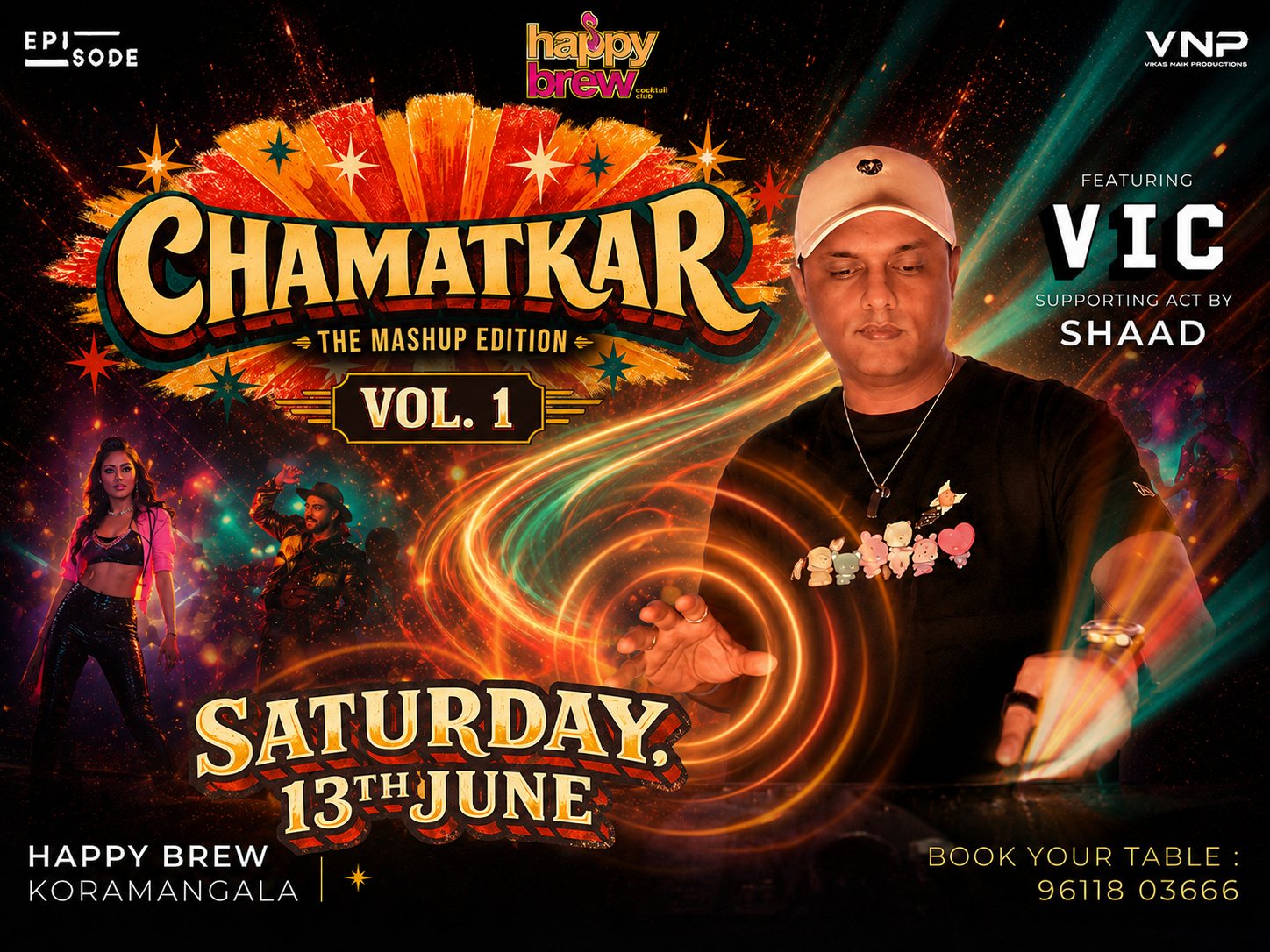 Chamatkar Vol. 1 — Saturday, 13 June 2026 at Happy Brew, Koramangala