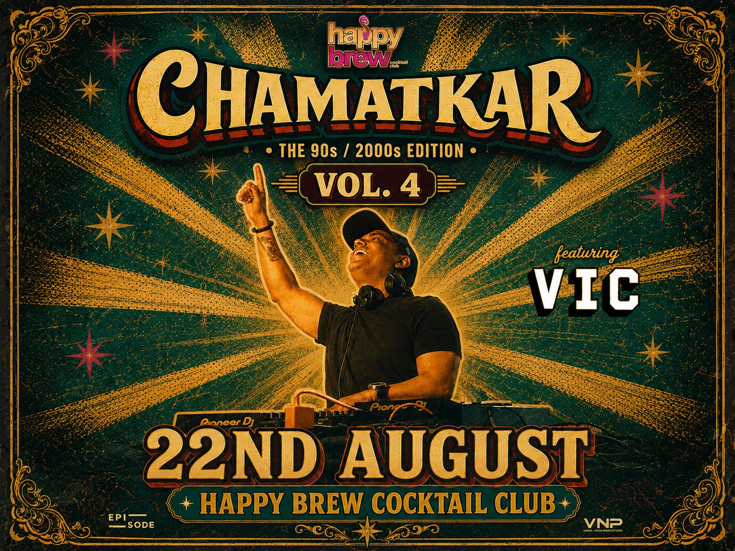 Chamatkar Vol. 4 — Saturday, 22 August 2026 at Happy Brew, Koramangala