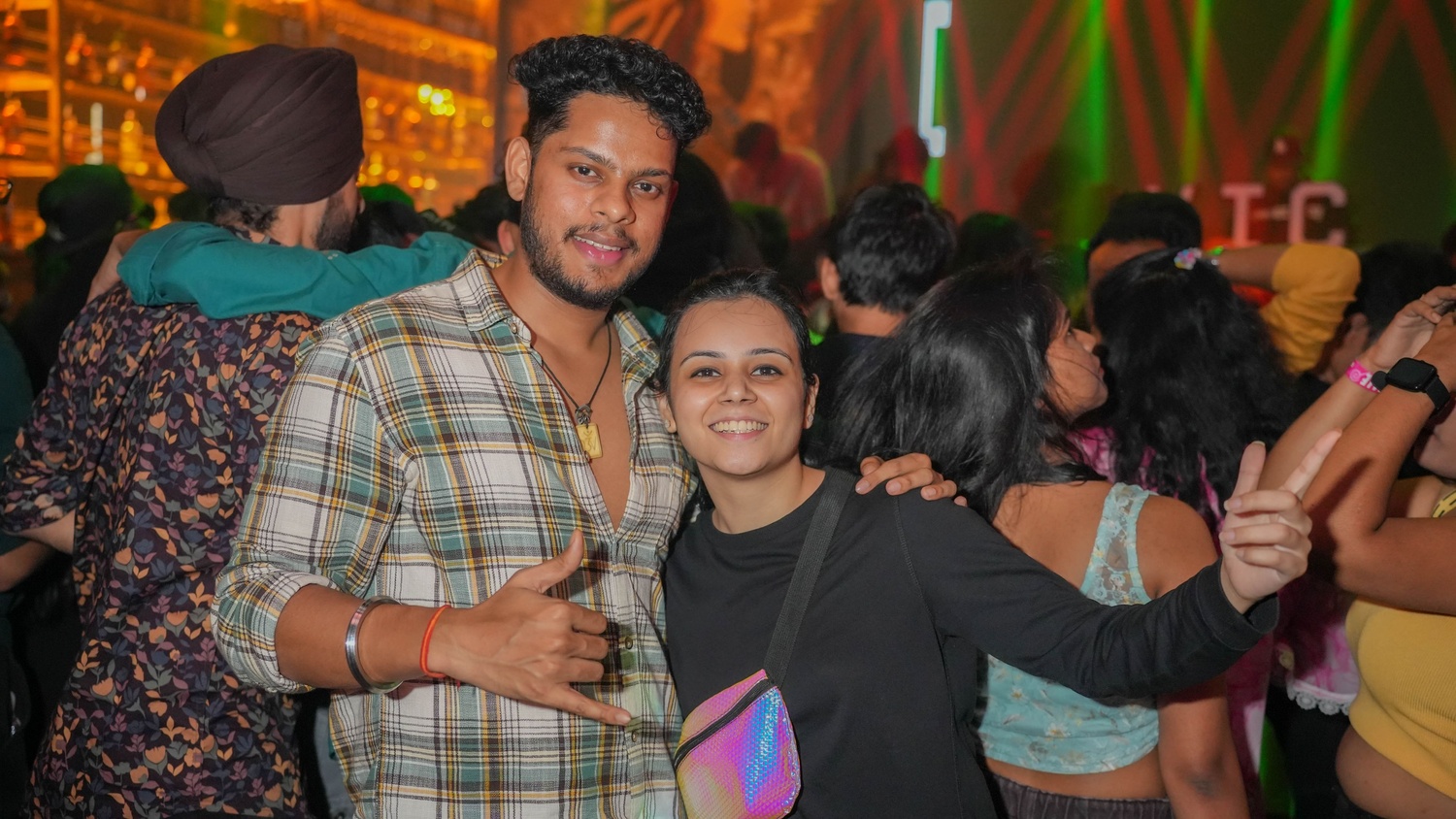 DJ VIC at a premium bar event in Bangalore