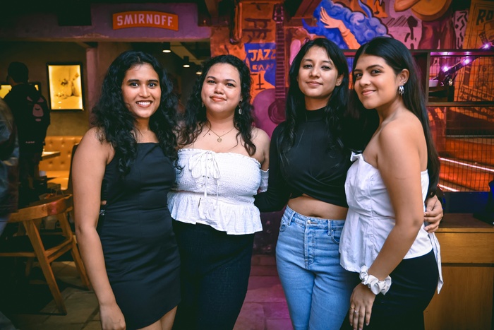 DJ VIC behind the decks at a late-night set in Bangalore